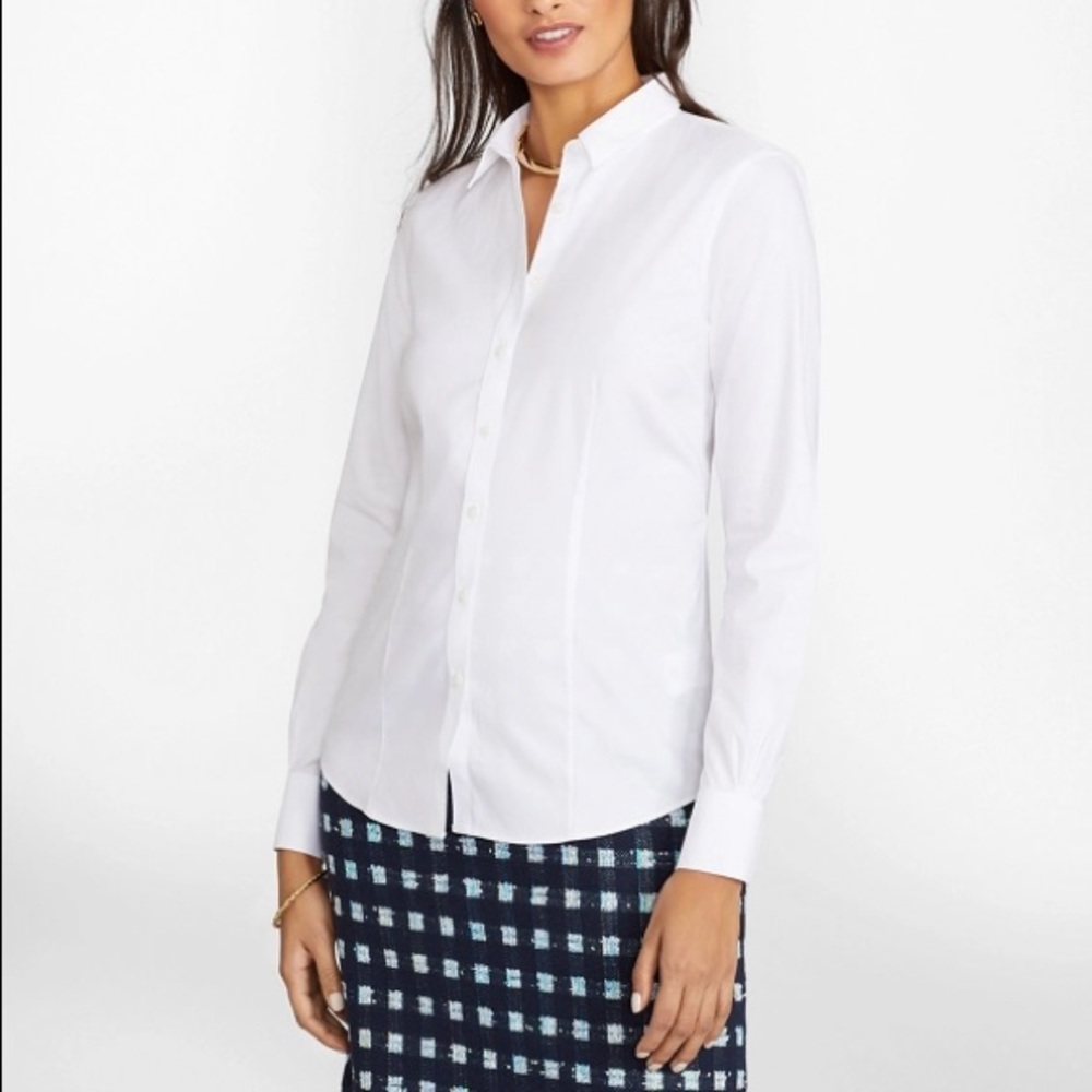 Oxford button down work shirt